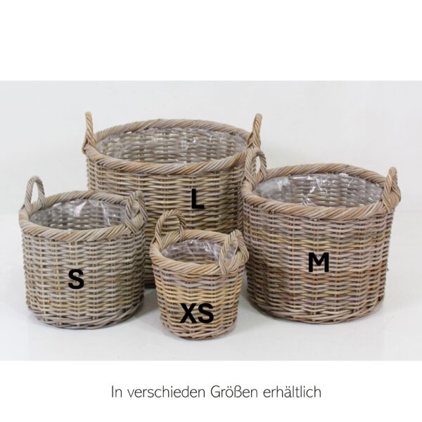 KUBU Blumenkörbe - mit Innenfolie