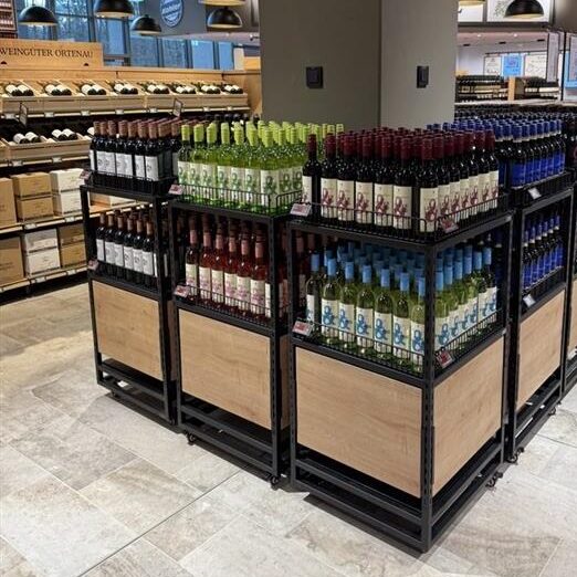 MANI - 4+4 Weininsel fahrbar "Halifax Eiche" – Bild 2